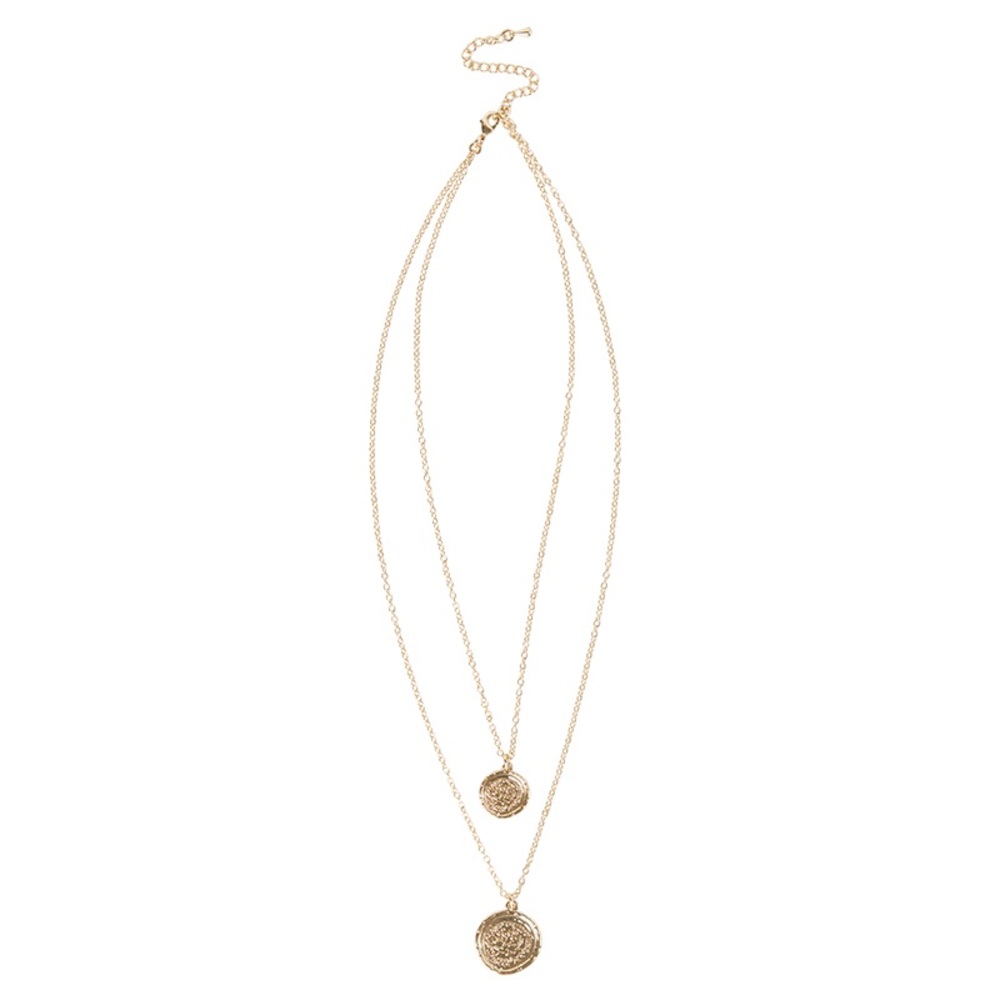 Amber Sceats™ Double Coin Necklace